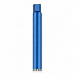Serra Copo Diamantada Profissional para Perfuratriz 56mm X 450mm Rosca 1.1/4