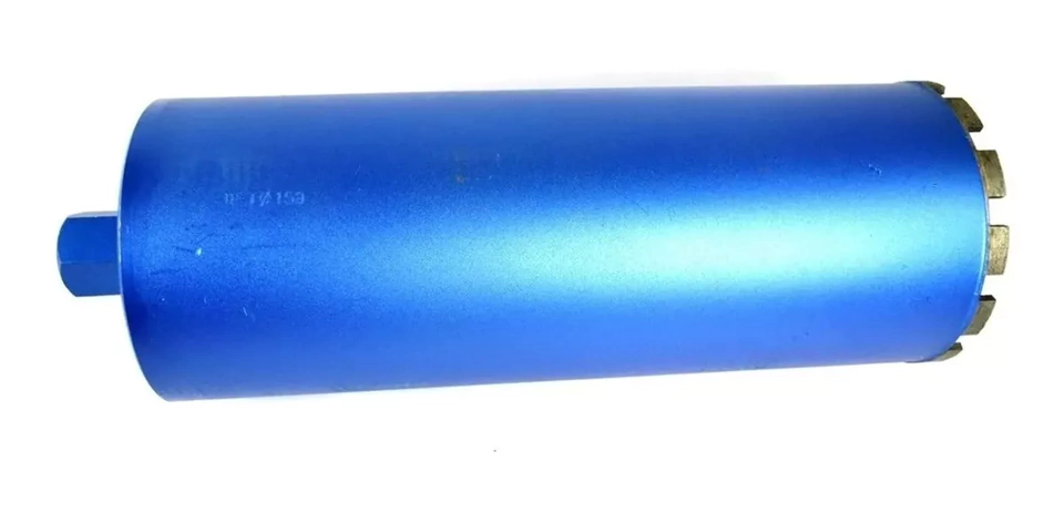 Copo Diamantada Profissional para Perfuratriz 159mm X 450mm Rosca 1.1/4