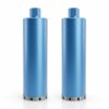 Jogo Kit 2 Serra Copo Diamantada 108mmX450mm Rosca 1.1/4 Perfuratriz