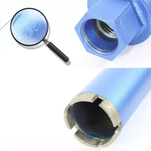 Copo Diamantada Profissional para Perfuratriz 56mm X 450mm Rosca 1.1/4