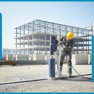 Perfuratriz Concreto Laje Asfalto Aika 250mm 3700w 220V + Serra 108mm x 450mm - Variavel