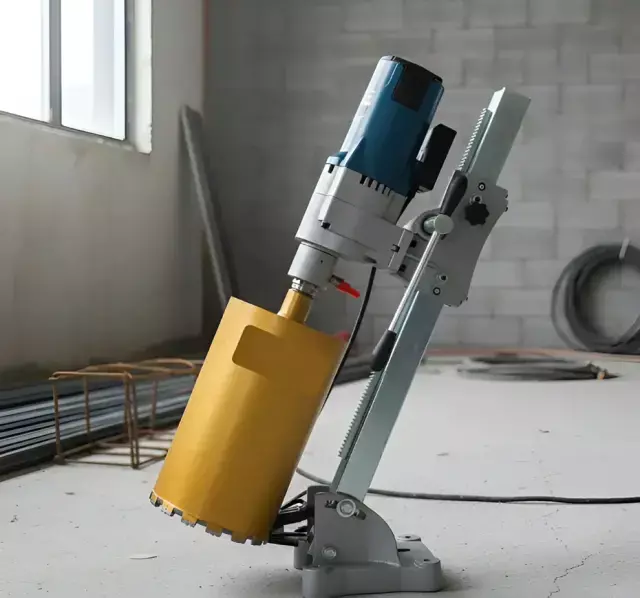 Máquina Perfuratriz Thaf Até 200 Mm 3300w Fura em Angulo 220V + Serra de 108x370